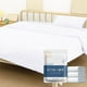 thumbnail image 1 of Sábana desechable | Funda de edredón para viajes de hotel | Ropa de cama doble portátil | Material no tejido grueso | Color blanco | Tamaño 220 x 230 cm, 1 of 5
