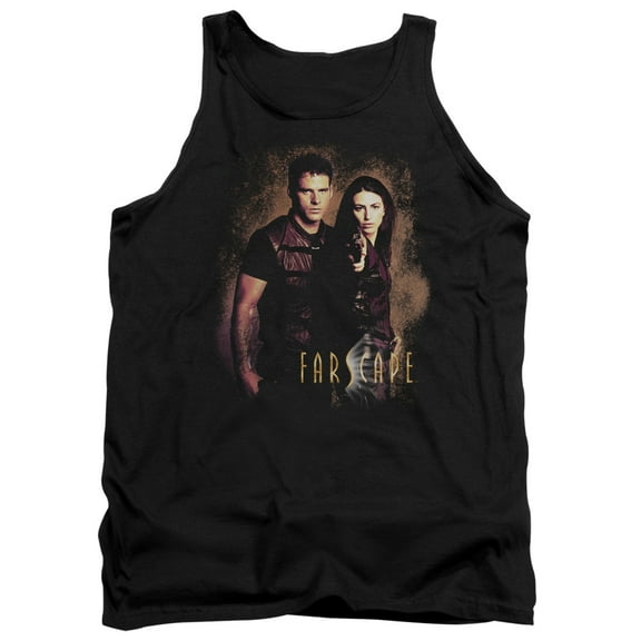 Farscape Wanted Adult Tank Top Black
