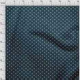 thumbnail image 3 of oneOone Cotton Silk Navy Blue Fabric Ethnic Bandhani Craft Projects Decor Fabric Printed By The Yard 42 Inch Wide, 3 of 4