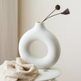 thumbnail image 4 of Shape Vase, Non Fading Ceramic Vase  for Living Room, 4 of 8