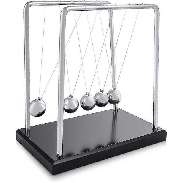 Sunrain Newton pendulum - ball game - 5 balls pendulum - ball pendulum compatible with desk - N
