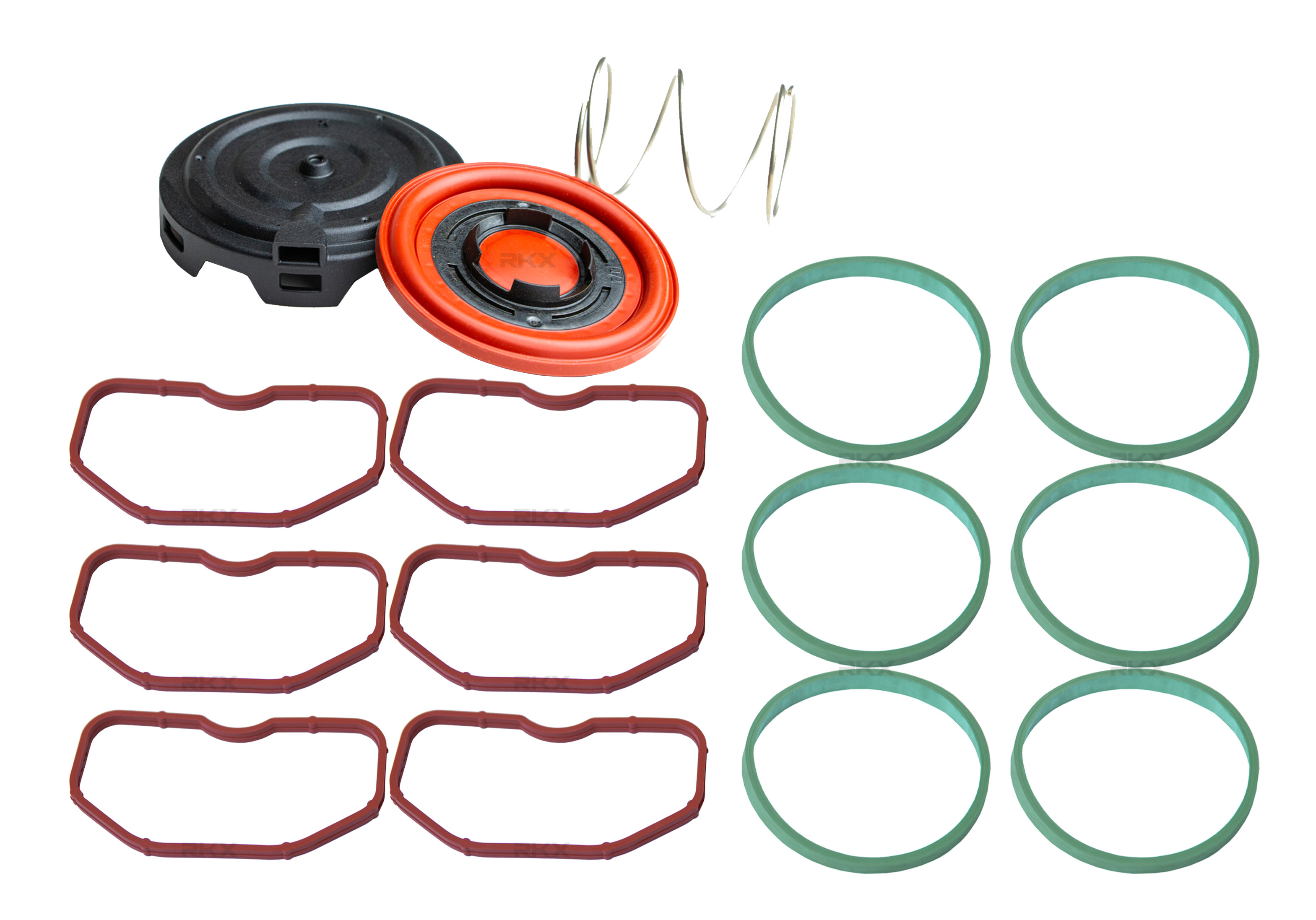 RKX 3.0T PCV valve Oil Separator rebuild kit & gaskets AUDI 3.0 B8 B8.5