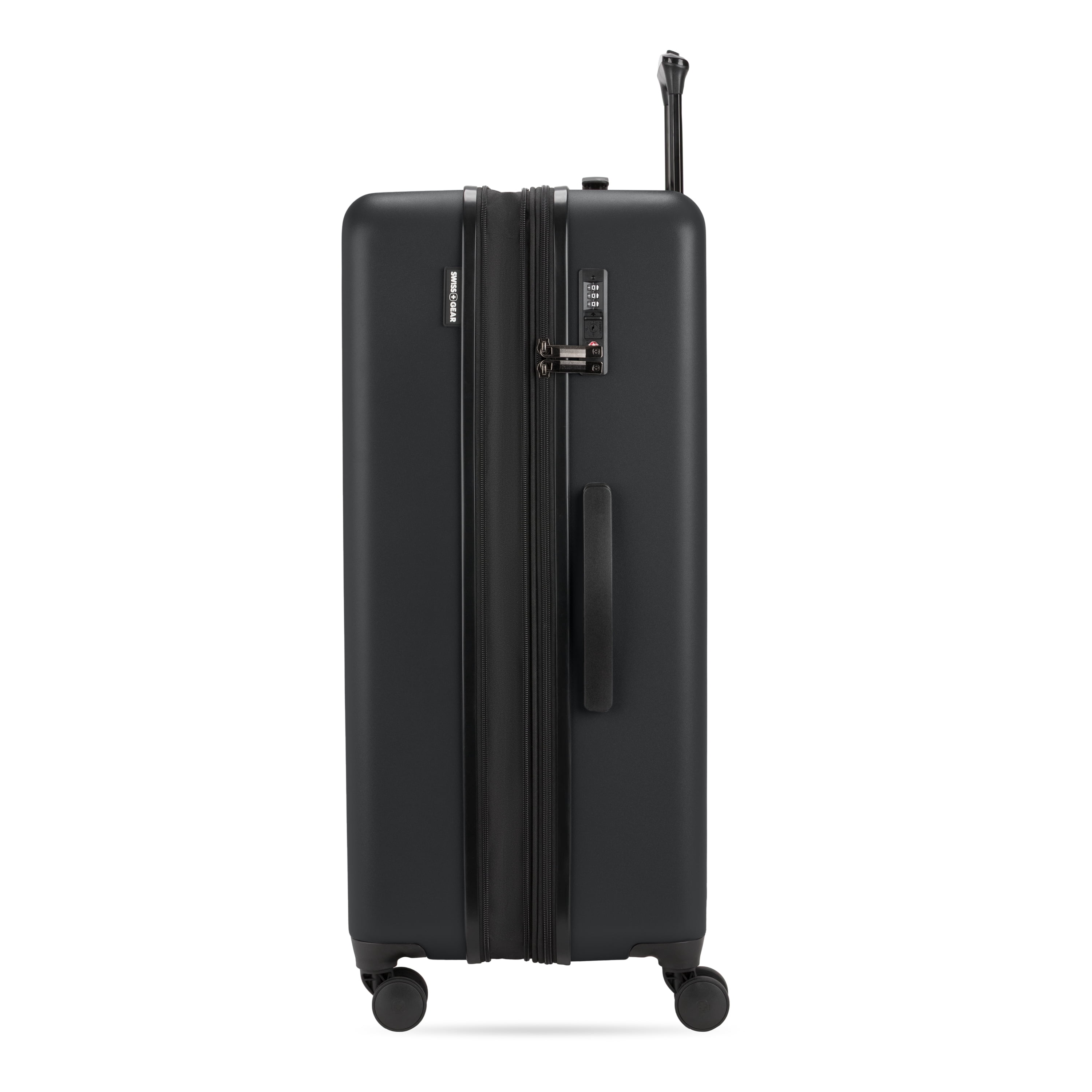 SWISSGEAR Stride Hardside 3-Piece Spinner Set, Black