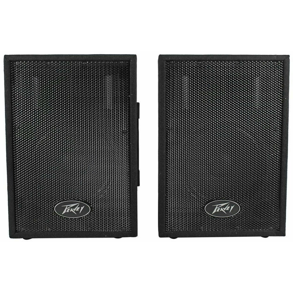 Peavey DJ 2Way 100 Watt PA Speaker System with 10" Woofers (2 Speakers