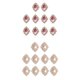 thumbnail image 1 of 20 Piezas Bling Rhinestone Pearl Flat Back Beads Botones Adorno DIY, 1 of 9