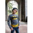 thumbnail image 2 of DC Comics Justice League Batman Superman The Flash Toddler Boys 4 Pack Costume Long Sleeve T-Shirts Toddler to Big Kid, 2 of 5