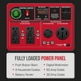 thumbnail image 4 of DuroStar DS13000MXT 13,000W/10,500W 500cc Electric Start Tri Fuel Portable Generator w/ CO Alert, 4 of 8