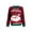 Wine Red, variant on Christmas Pullover Sweaters for Women and Men, Long Sleeve Knitted Crew Neck Sweater Tops Holiday Pullover, Size S-XXL