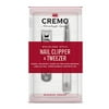 Cremo Stainless Steel Nail Clipper And Tweezer