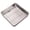 Silver2, variant on Premium Stainless Steel Baking Tray with Cooling Rack, 16cm Square Even Heat Bake Pan for Oven, Versatile Bakeware for Cakes Brownies Roasting