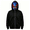 Dark Gray, variant on Superhero Cosplay Full Zip Mask Hoodie, Spider Web Print Sweatshirt for Boys Halloween Fancy Dress Party Cosplay