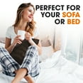 thumbnail image 5 of Cheer Collection Faux Fur Throw Pillow Cover, 5 of 5