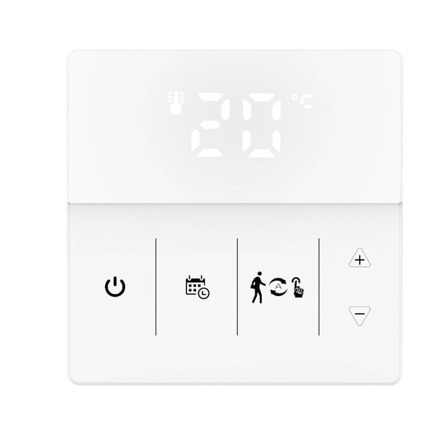 Mistaha WiFi Smart Thermostat Temperature Controller for Water Floor Heating & Water/Gas Boiler 3A Touch Control Weekly Programmable APP/ Voice Control Compatible with Home/