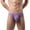 Purple, variant on Mens G-String Underwear Briefs Breathable Trunks Elastic Waistband Pouch Bikini Wear Green M