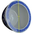 thumbnail image 2 of Porcelain Blue and White Fishbowl. Fish Bowl Two Dragons Playing with Super Pearl Chinese, 2 of 6
