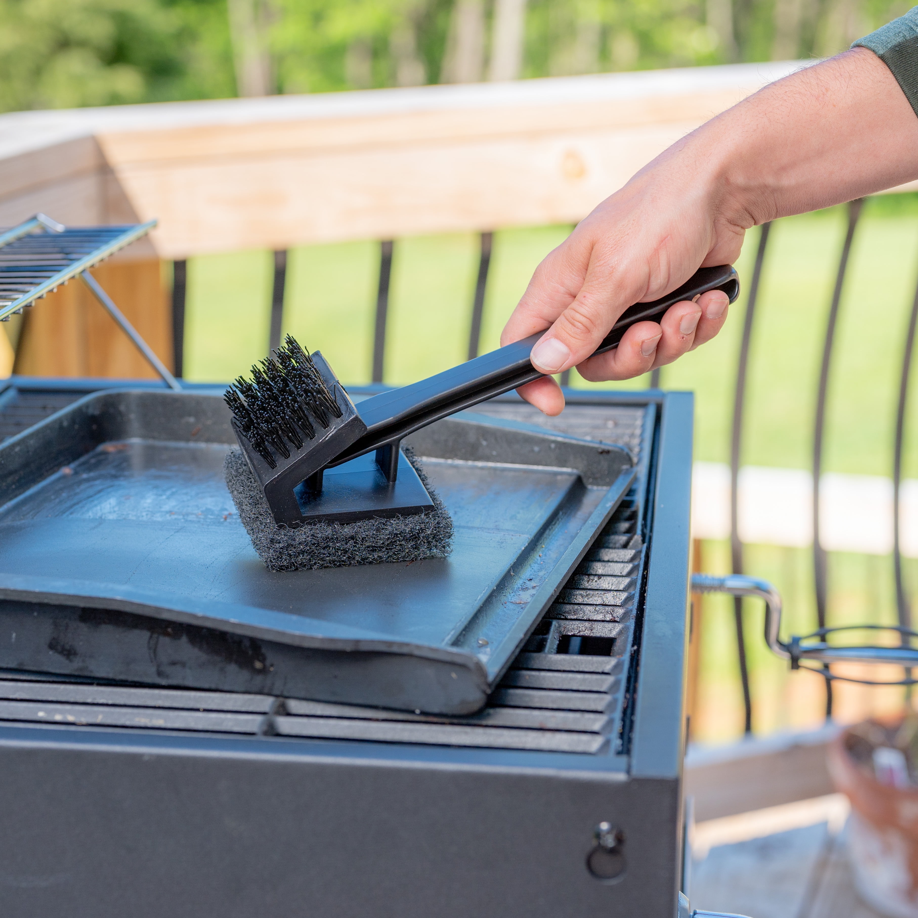Heavy duty grill brush hot sale