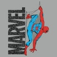 thumbnail image 2 of Men's Marvel Spider-Man Fuzzy Logo Web Sweatshirt, 2 of 4