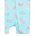 thumbnail image 4 of Gerber Unisex Baby Buttery Soft Short Sleeve Romper with Viscose Made from Eucalyptus, Sizes 0/3M-18M, 4 of 8