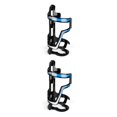 thumbnail image 4 of Greeniant Jaula para botella de agua de bicicleta, portavasos de fijación colorido desmontable portátil, accesorios para ciclismo de Azul negro 2Conjunto, 4 of 6