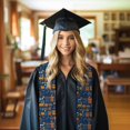 thumbnail image 6 of Haiem Funny Steam Train Pattern Graduation Stole 2024 | Premium Satin Sash for Graduation Ceremony, 6 of 7