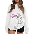 thumbnail image 1 of Suéter navideño MIARHB para mujer, moda informal, manga larga, estampado navideño, cuello redondo, sudadera con capucha, sudaderas con estampado del Grinch, tallas S-2XL, 1 of 4
