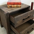 thumbnail image 3 of International Caravan Lisbon End Table in Brown, 3 of 3