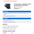 thumbnail image 2 of Air Flap Actuator - Compatible with 2007 Chevy Silverado 1500 Classic, 2 of 2