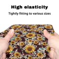 thumbnail image 7 of HELLHERO Walker Covers Sun & Dust Protector Seat & Backrest Cover Set Sunflower Breathable Cover Only for Seniors, 7 of 7