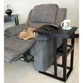 thumbnail image 5 of Casual Contemporary Living Solid Acacia C Table with Storage Tray- Black, 5 of 7