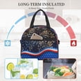thumbnail image 5 of Honeii Fireworks for Insulated Lunch Box, Lunch Bag Lunch Cag for Both Genders with An Adjustable Shoulder Strap, 5 of 5