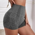 thumbnail image 4 of CheerKidz Biker Shorts for Women's High Waisted Tummy Control Stretch Spandex Workout Yoga Fitness And Sports Tight And Nude Yoga Shorts Underwear(Dark Gray,S), 4 of 5