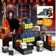 thumbnail image 4 of Set de construcción con bloques magnéticos para Spooky Town Halloween, 4 of 7