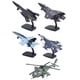 thumbnail image 2 of Modelo de de aleación 1:10, con colección de modelos de luz y música, de avión para decoración de estante de oficina de escritorio Sunnimix Aviones fundidos a troquel, 2 of 8