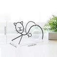 thumbnail image 4 of mmirethe Desktop Hydroponics Vase Cute Cat Terrarium Plant Stand Glass Planter, 4 of 6