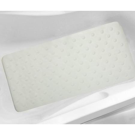Iris Jumbo 40 X 20 Natural Rubber Non Slip Suction Cup Bath Tub