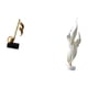 thumbnail image 5 of Escultura De Pluma Con Nota Musical En Resina. Figura Moderna Y Creativa Para Decorar Mesas. Ideal Como Centro De Mesa, Chimenea, Oficina O Armario. Un Regalo Perfecto Para Inauguración De Casa., 5 of 8