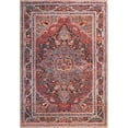 thumbnail image 1 of Unique Loom Revival Medallion Dark Color Rug 8' 4 x 12' Rectangle Burgundy/Black, 1 of 1