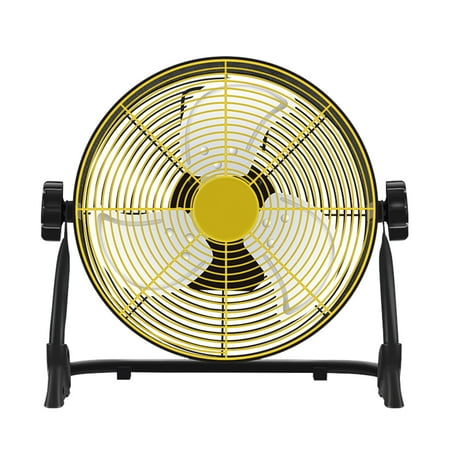 

Happydeer Battery Operated Floor Fan Rechargeable Powered Fan Cordless High Velocity Metal Blade Portable Fan for Camping Travel Patio Tent Indoor Outdoor Fan 12 Inch 360 Degree Manual Tilt 12 Speed