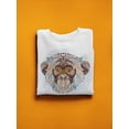 thumbnail image 3 of Ethnic Ape Head Sweatshirt Women -Image by Shutterstock, Female 5X-Large, 3 of 4