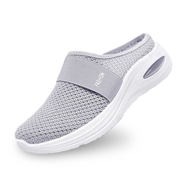 2025 Women's slipper Women's Spring and Summer Slippers for Women Net Cloth Solid Women Slippers Size 9 Color Covered Toe SlipperSummer House Slippers for Women Non Slip Comfortable Beach