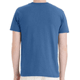 thumbnail image 4 of Hanes Short Sleeve T-Shirt - Denim Blue, Men Crewneck Comfortable Classic Fit Tee, 3XL, 4 of 5