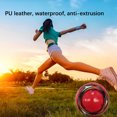 thumbnail image 3 of tamizeot Ballon de Soccer en Cuir PU Ballon de Soccer Professionnel Imperméable Anti-Pression Taille 5 Extérieur Portable Entraînement Sports Rouge 1 Ensemble, 3 of 6