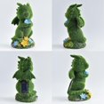 thumbnail image 1 of Estatua de dragón con luz solar, figura decorativa para exteriores, lámpara de animal, luz solar nocturna para patio, césped y patio exterior., 1 of 8