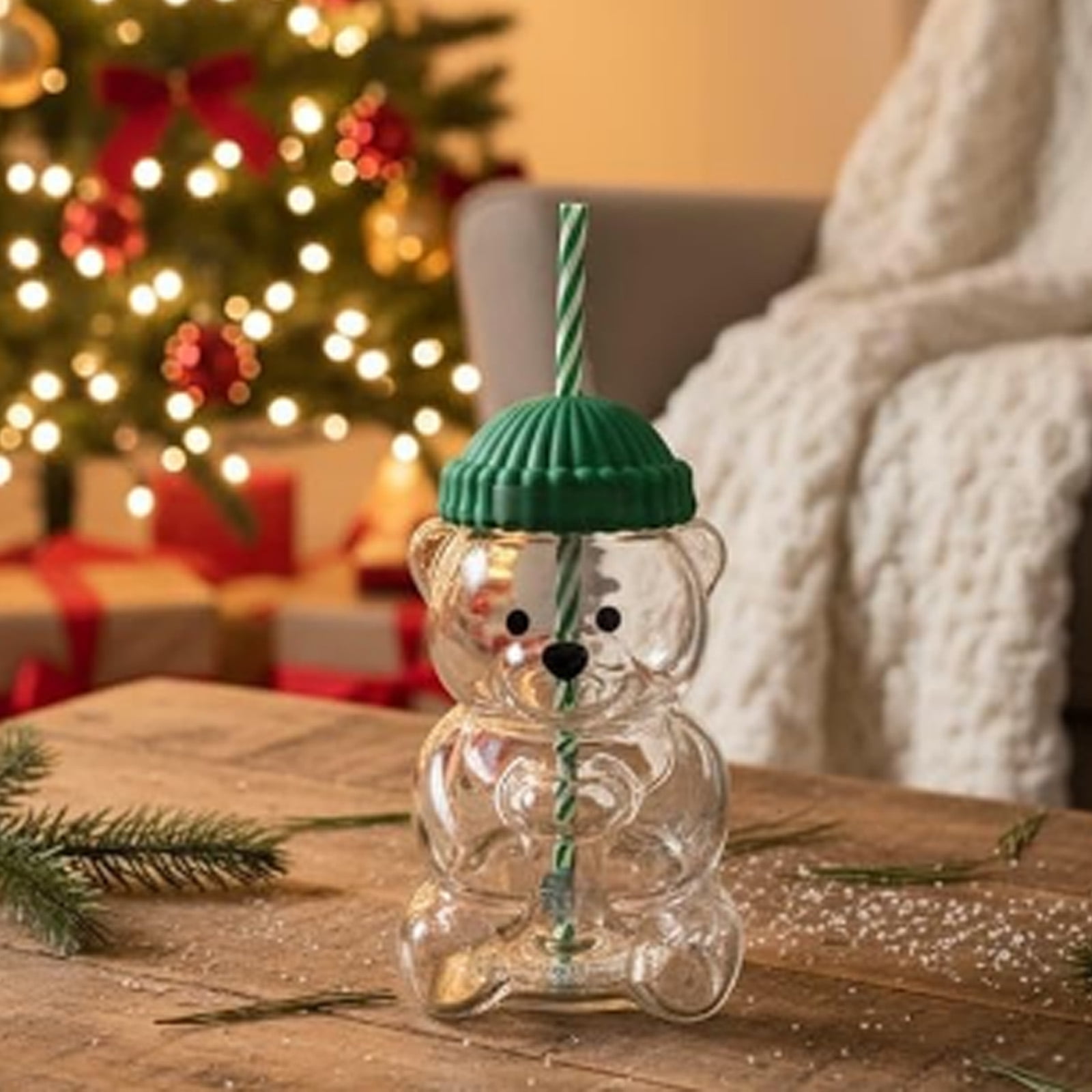 Yamobi Verre Avec Noeud Noir 16oz,Coquette Bow Design Verre à Boire Avec Paille Et Couvercle,Polyvalent Pour Café, Cocktails Et Plus,Coffret Cadeau Pour Filles