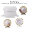 thumbnail image 4 of Round Mushroom Head Shape Ventilation Cap For Rv Accessories Top Mounted Round Exhaust Outlet Vent Cap,1x RV vent cap,White, 4 of 5