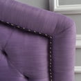 thumbnail image 3 of Dublin Contemporary Fabric Full/Queen Headboard, Light Purple, 3 of 4