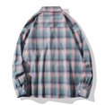 thumbnail image 4 of Aloohaidyvio George Mens Flannel Shirts Long Sleeve Flannel Shirt for Men Casual Button Down Brushed Cotton Shirt, 4 of 6