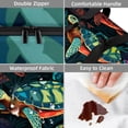 thumbnail image 4 of Turtle Double Layer Insulated Lunch Bag with Two Compartments, Large Capacity, Hand Carry, 7.1x11.4x16.1 Inches, 4 of 6