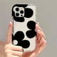 thumbnail image 3 of Funda Red Cherry para iPhone 13, fundas para iPhone 15, 11, 12, 13, 14, 16 Pro Max, X, XS, XR, 16, 14, 15 Plus, funda de silicona transparente para iPhone 16, 3 of 5