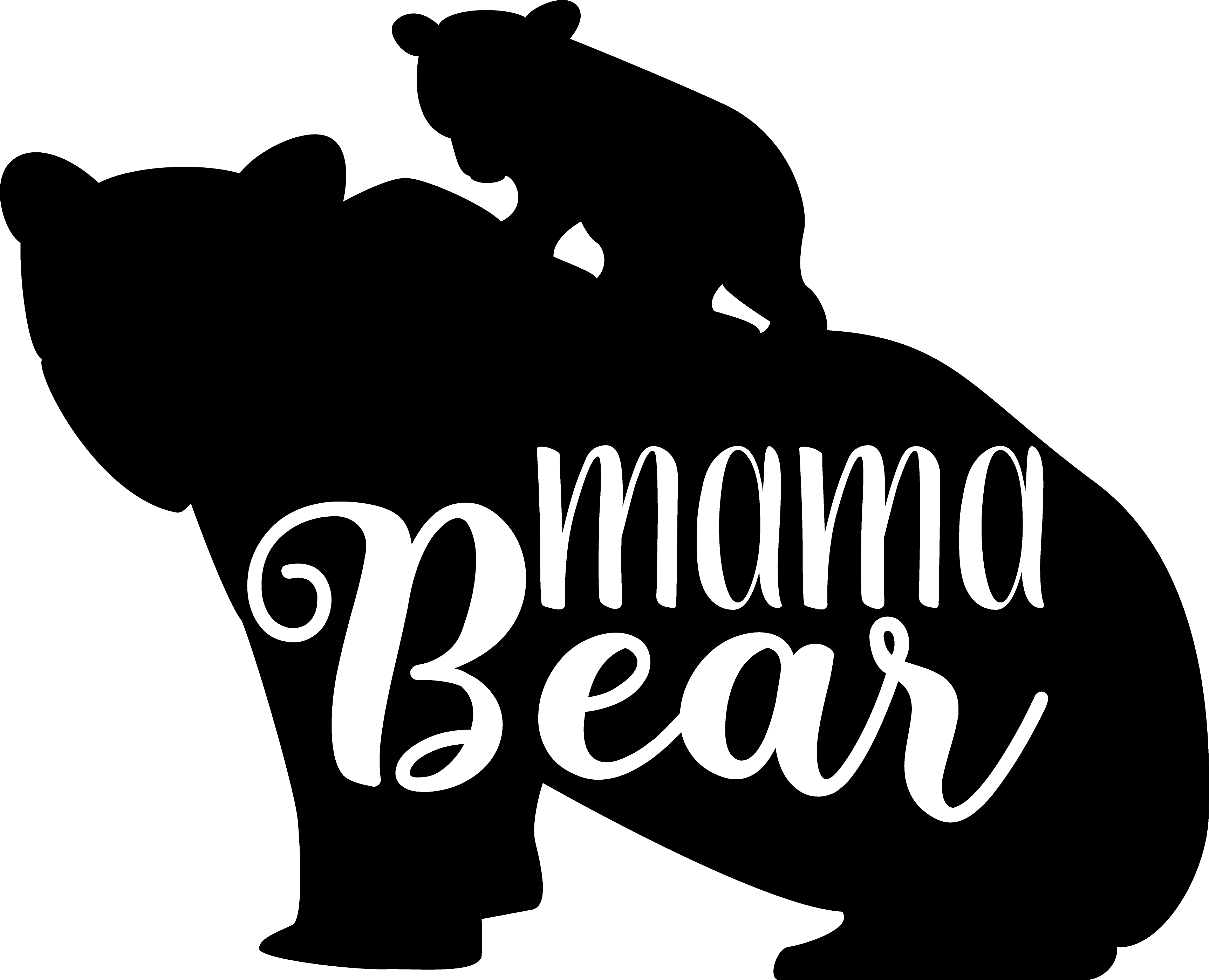 Mama Bear & Cubs - Great Outdoor Decor